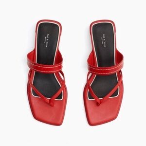 New Rag and Bone Colt Red Sandal